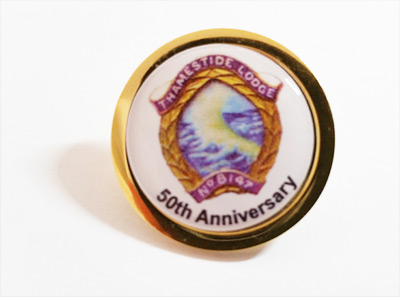 50th Anniversary Lapel Badge